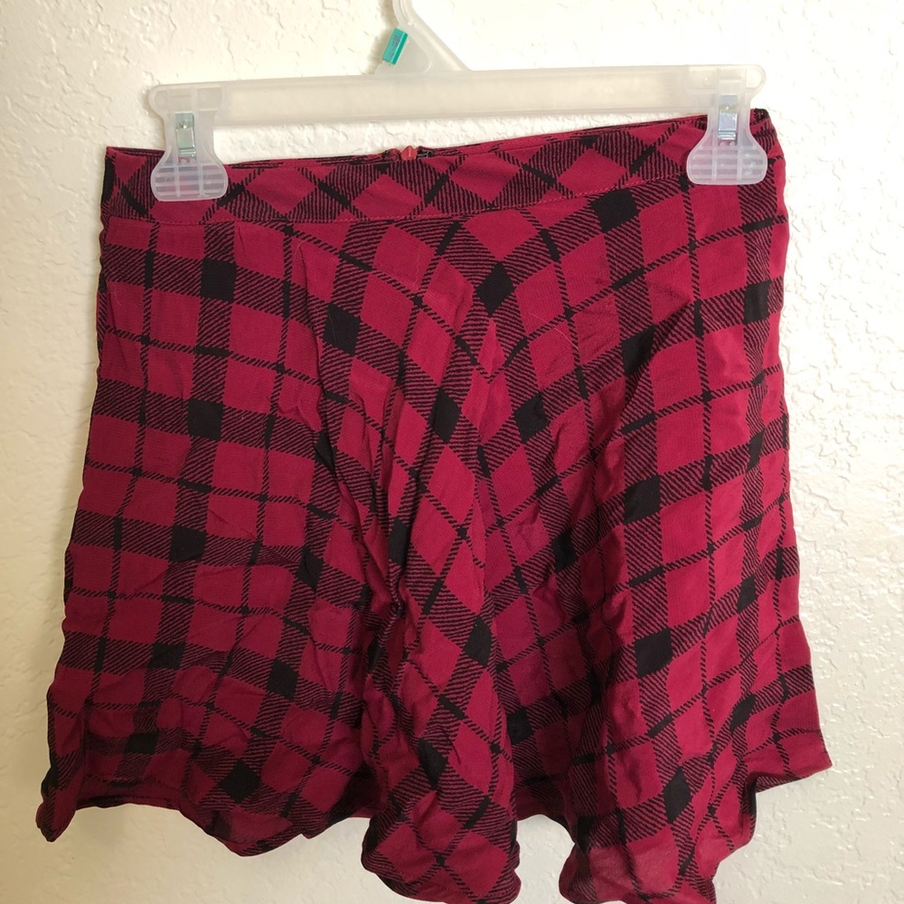 Plaid skirt